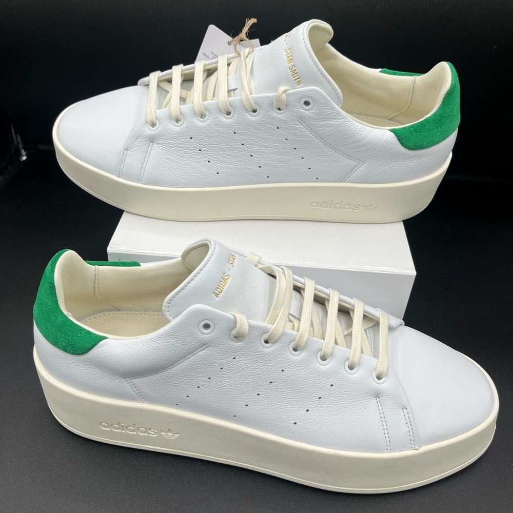 adidas Stan Smith Recon Green White Leather - Picture 1 of 16